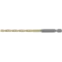 Makita D-14956 HSS TiN metalinis grąžtas 1 vnt 4,2 mm Visas ilgis 95 mm Titano danga 1/4 colio