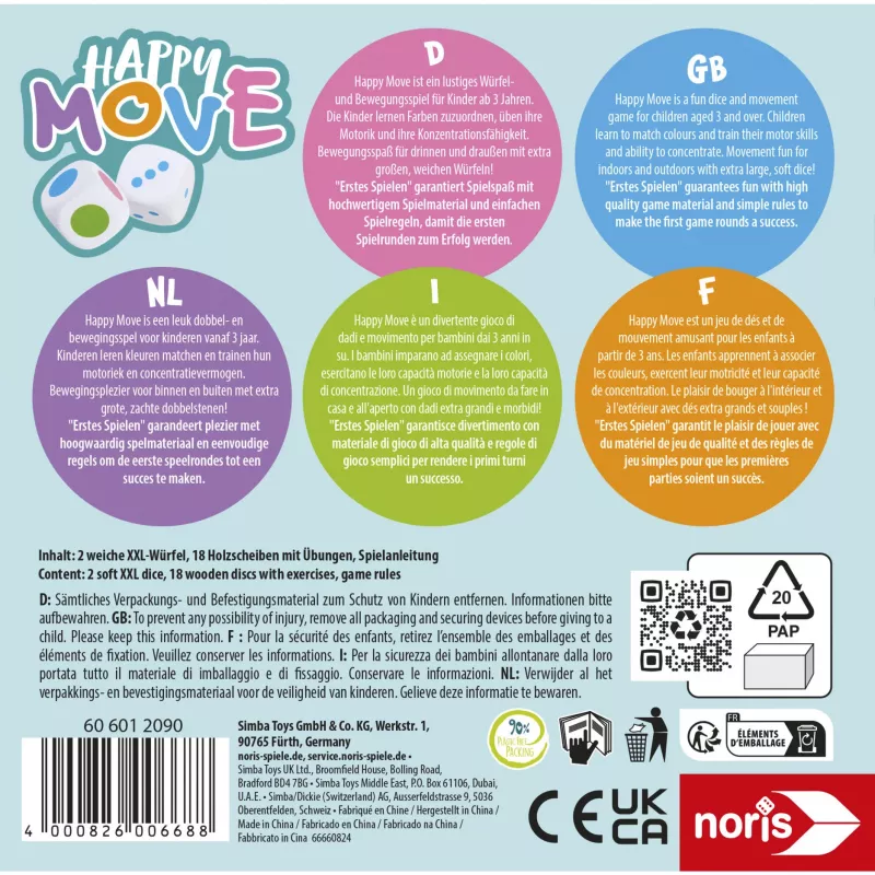 „Happy Move“ – įgūdžių žaidimas