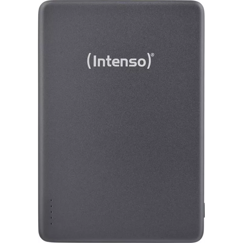 Intenso MW5000 belaidis ir laidinis power bank 5000 mAh, pilka