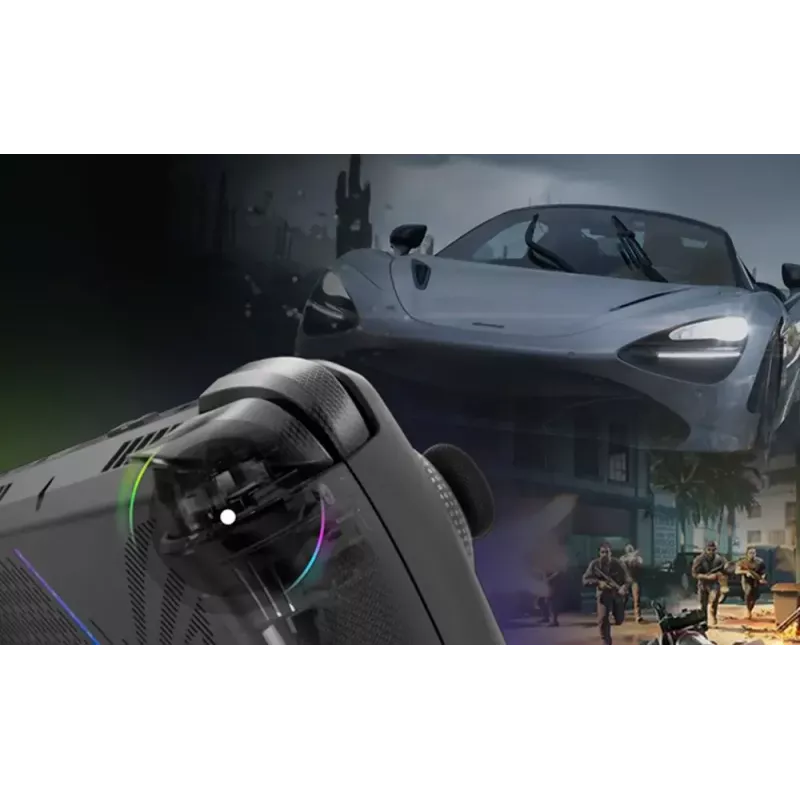 Nešiojama žaidimų konsolė ASUS ROG Ally X RC73XA-NH011W, 7 colių 1920x1080 120Hz IPS, AMD Ryzen AI Z2 Extreme 8 branduolių, 24 GB LPDDR5x, 1 TB SSD, Wi‑Fi 6E, Bluetooth 5.2, 80 Wh baterija