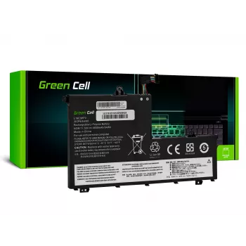Green Cell baterija, skirta Lenovo ThinkBook 14-IIL, 14-IML, 15-IIL, 15-IML – 11,1 V, 45 Wh (modeliai L19C3PF1, L19D3PF1, L19L3PF8, L19M3PF1)