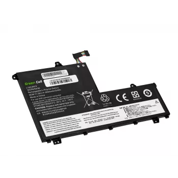 Green Cell baterija, skirta Lenovo ThinkBook 14-IIL, 14-IML, 15-IIL, 15-IML – 11,1 V, 45 Wh (modeliai L19C3PF1, L19D3PF1, L19L3PF8, L19M3PF1)