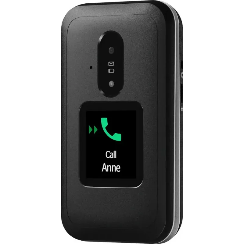 Doro Leva E30 sulankstomas telefonas 2,8 colio 1150 mAh juoda balta