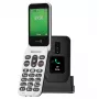 Doro Leva E30 sulankstomas telefonas 2,8 colio 1150 mAh juoda balta