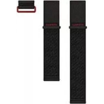 Laikrodžio dirželis GARMIN Venu X1 Quick Release 24 mm, juodas, suderinamas su Venu X1