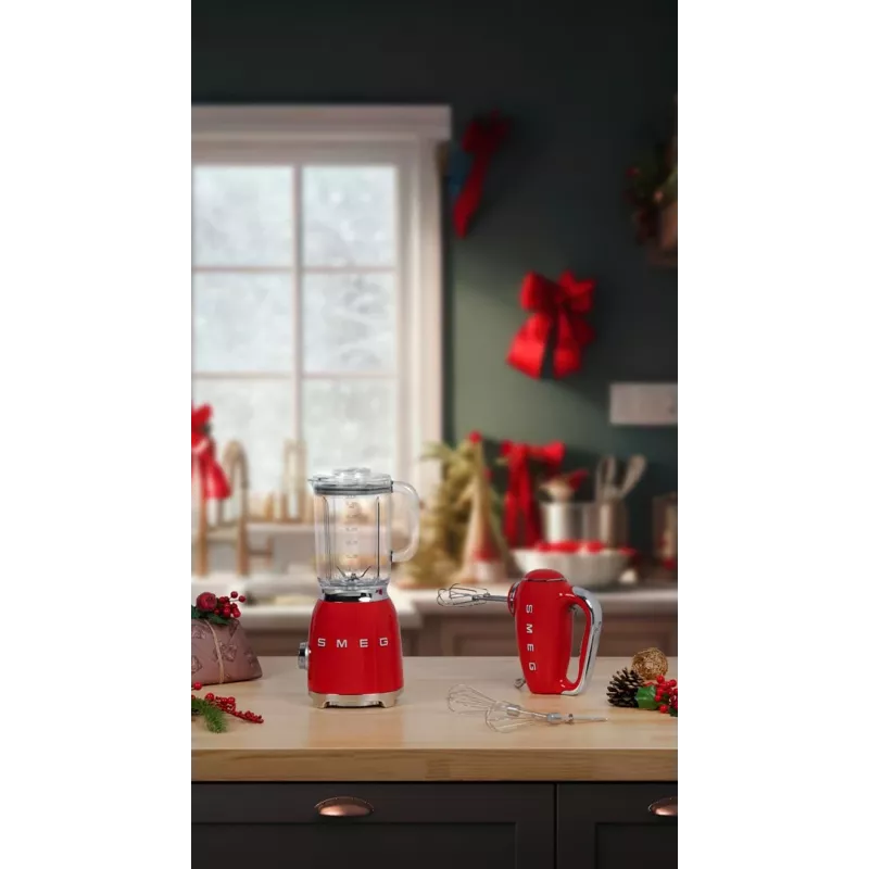 Smeg BLF03RDEU Blenderis spalva pastelinė raudona