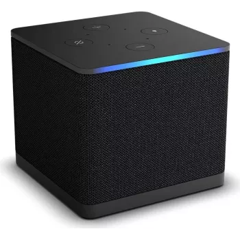 Amazon Fire TV Cube. Produktfarbe: Schwarz, Unterstützte Videoformate: H.264, H.265, VP9, Unterstützte Bildformate: BMP, GIF, JPEG, PNG. Prozessortakt