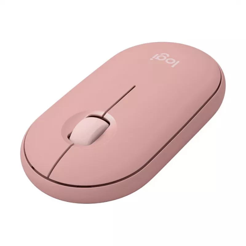 Logitech Pebble 2 Combo klaviatūra ir pelė RF belaidis + Bluetooth QWERTZ vokiškas rožinis (920-012205)