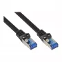 RNS® Laidas SmartFLEX, Cat.6A, S/FTP, PiMF, be halogenų, 500MHz, juodas, 2m, Good Connections® (8060-SF020S)