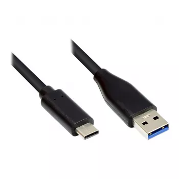 Good Connections GC-M0126 0,5 m USB C – USB A USB 3.2 Gen 1 5000 Mbit/s juodas