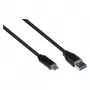 Alcasa jungiamasis laidas USB 3.0 - 2 m - USB A - USB C - USB 3.2 Gen 1 (3.1 Gen 1) - 5000 Mbit/s - Juoda (GC-M0128)