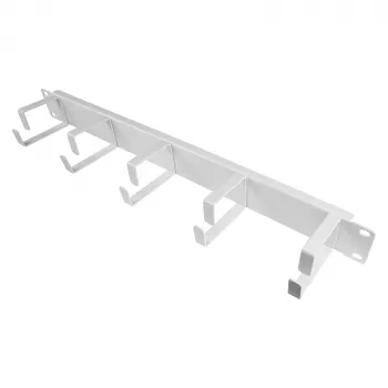 GC N0156 - 48,30 cm (19 inch) Kabelių valdymo skydelis, 5 laikikliai, 1 HE, baltas (GC-N0156)