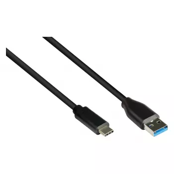 Good Connections 2831-AC010S - 1 m - USB A - USB C - USB 3.2 Gen 2 (3.1 Gen 2) - 10 Gbit/s - Juoda