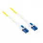 Alcasa LW-U910LC šviesolaidinis kabelis 10 m, OS2, LC/UPC-LC/UPC, 9 µm, pilnas dupleksas