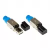Good Connections RJ45 kištukas Cat. 8.1 beįrankis lauko montavimui STP ekranuotas metalinis