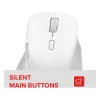 Bevielė pelė Speedlink LIBERA, įkraunama, Bluetooth, tyli, balta