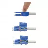 ROLINE LWL-Cable UNIBOOT vienmodis 9/125µm OS2 LC Duplex 0,5m