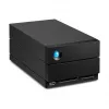 LaCie 2big Dock v2 60TB stalinis diskų masyvas, 2 lizdų HDD saugykla