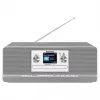 TechniSat DIGITRADIO 372 CD BT virtuvinis radijas su CD grotuvu, DAB+, FM, Bluetooth, antracitinis-sidabrinis