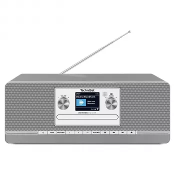 TechniSat DIGITRADIO 372 CD BT virtuvinis radijas su CD grotuvu, DAB+, FM, Bluetooth, antracitinis-sidabrinis