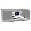 TechniSat DIGITRADIO 372 CD BT virtuvinis radijas su CD grotuvu, DAB+, FM, Bluetooth, antracitinis-sidabrinis