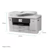 Daugiafunkcis rašalinis spausdintuvas Brother MFC-J6960DW — A3, 1200 x 4800 dpi, 31 ppm, Wi‑Fi, Ethernet, Duplex