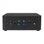 Mini PC MSI Cubi NUC AI+ 2MG-037AT kompaktiškas stalinis kompiuteris su Intel Core i9-288V, 32GB RAM, 1TB SSD, Windows 11 Pro, juodas