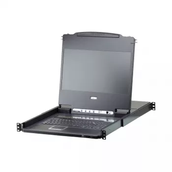 KVM jungiklis ATEN 8 prievadų 17.3 colio DVI Full HD LCD