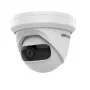 Dome IP stebėjimo kamera Hikvision DS-2CD2345G0P-I – Vidinė, 4 MP (2688×1520), 1,68 mm fiksuotas objektyvas, 360° sukimas, lubų/sienos montavimas, laidinė