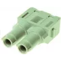 HART HAN 2MOD-F-AX 70A, 6-16 mm², 2 kontaktų (09140022741)