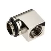 EK Water Blocks EK-Torque Micro Adapter 90 laipsnių G1/4 colio AG į G1/4 colio IG – sukamas, nikeliuotas