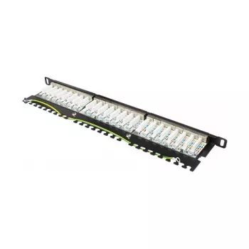Alcasa GC-N0136 – Gigabit Ethernet – RJ45 – Cat6 – 22/26 – Juoda – Plienas (GC-N0136)