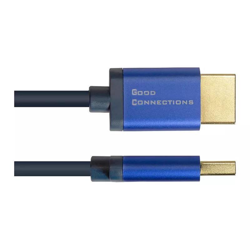 Good Connections 4521-SF020B - 2 m - HDMI Type A (standartinis) - HDMI Type A (standartinis) - 48 Gbit/s - garso grįžtamasis kanalas (ARC) - mėlyna