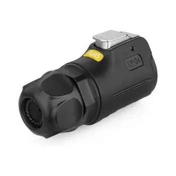 Alcasa S1 IC01-24R01 RJ45 jungtis – vyriška/moteriška, tiesi, metalinė, IP65/IP67, juoda