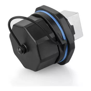 Alcasa IC06-R103 - RJ45 jungtis - Juoda - Varis - Plastikas - Silikagelis - IP65 - IP67 - -40 - 80 °C