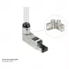 RJ45 kištukas Cat. 6A, beįrankis, STP ekranuotas, metalinis, 5 krypčių, Good (GC-N0165)