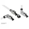 RJ45 kištukas Cat. 6A, beįrankis, STP ekranuotas, metalinis, 5 krypčių, Good (GC-N0165)