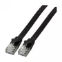 Ethernet pataisos laidas Efb K5545SW.2 juodas