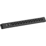 Bachmann CONNECTUS ilgintuvas 12x CEE7/3 lizdai su 1x jungikliu, 2,0 m laidas, CEE7/7 kištukas, juodas