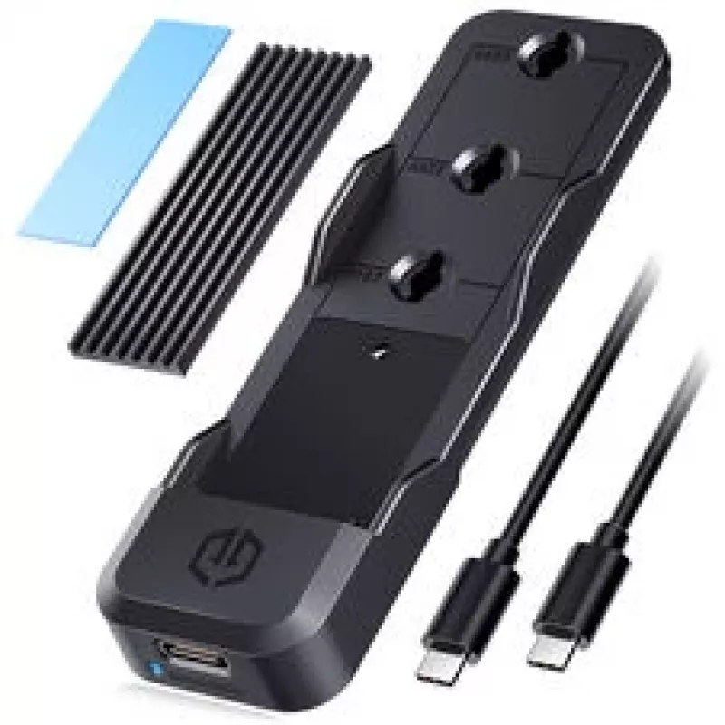 Docking stotelė GrauGear G-M207-10G M.2 SSD NVMe/NGFF, be įrankių montavimas, vienam M.2 moduliui