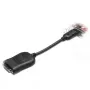 HP DVI adapteris DisplayPort (vyriškas) į DVI-D (moteriškas) - juodas - Quadro FX 3800 (481409-001, FH973AA)
