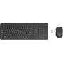 Klaviatūros ir pelės rinkinys HP 330 – belaidis RF, pilno dydžio, juodas, su pele, 0.42 kg