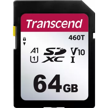 Transcend TS64GSDC460T-VS1 SD kortelė 64 GB