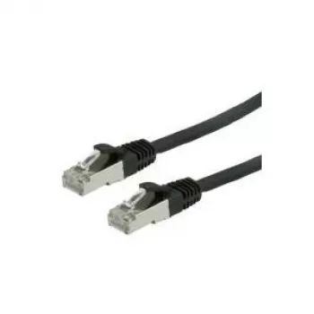 VALUE S/FTP-(PiMF-)Patch kabelis Cat.6, LSOH, juodas, 5m (21.99.1265)