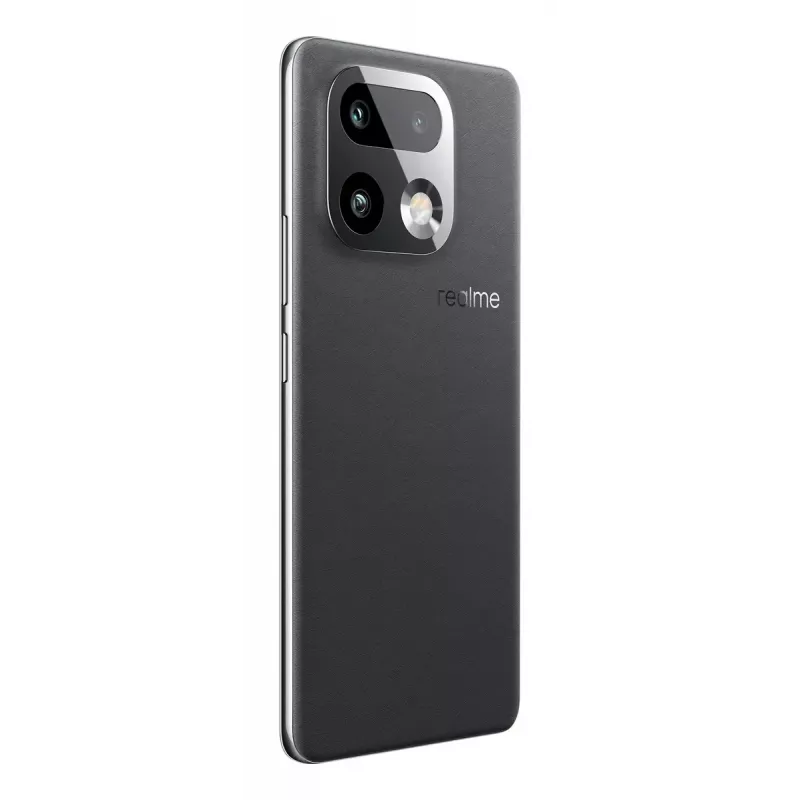 Išmanusis telefonas REALME realme 16 Pro+ — 6,8 colio (17,3 cm) 1280×2800, Snapdragon 7 Gen 4, 12 GB RAM, 512 GB, 200 MP triguba kamera, 7000 mAh, pilka