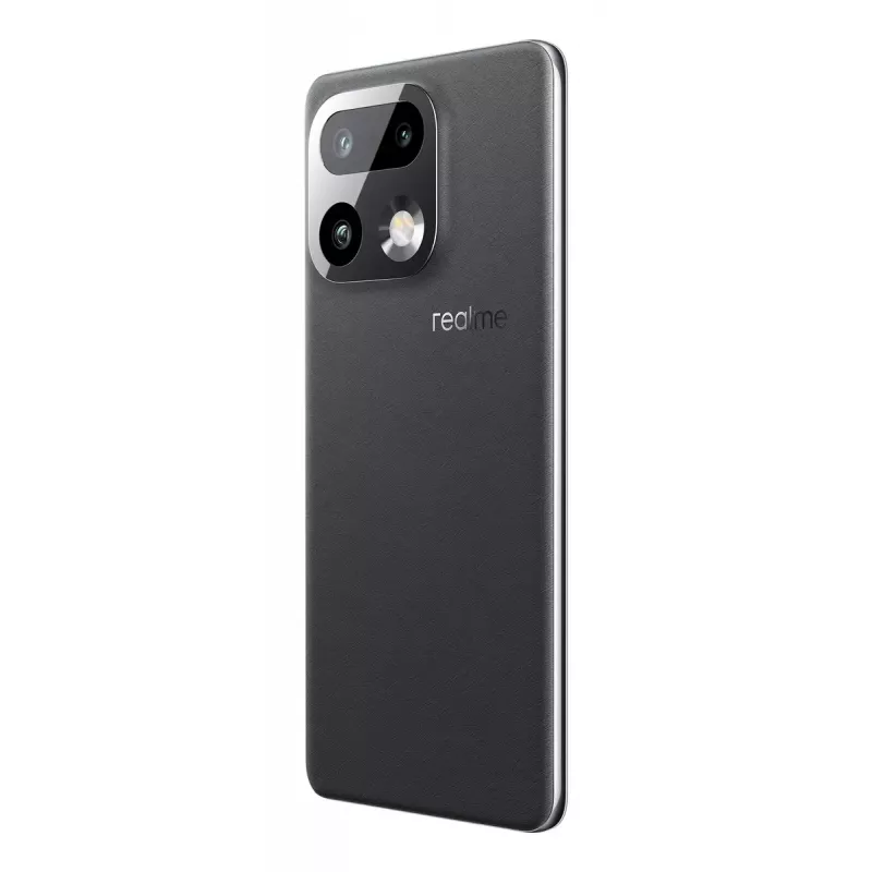 Išmanusis telefonas REALME realme 16 Pro+ — 6,8 colio (17,3 cm) 1280×2800, Snapdragon 7 Gen 4, 12 GB RAM, 512 GB, 200 MP triguba kamera, 7000 mAh, pilka