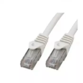 Tinklo kabelis M-Cab 3928 0,5 m Cat6 U/UTP RJ-45 Baltas