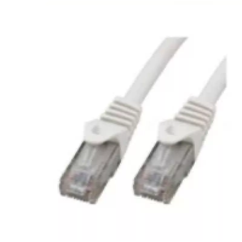Tinklo kabelis M-Cab 3928 0,5 m Cat6 U/UTP RJ-45 Baltas