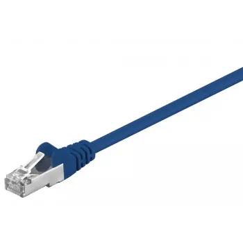 Tinklo kabelis Goobay 68054 mėlynas 1 m Cat5e SF/UTP