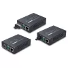 Planet GT-806B15 – Medijos keitiklis, Gigabit Ethernet, 10/100/1000Base-T į 1000Base-LX, 15 km, RJ-45 / SC
